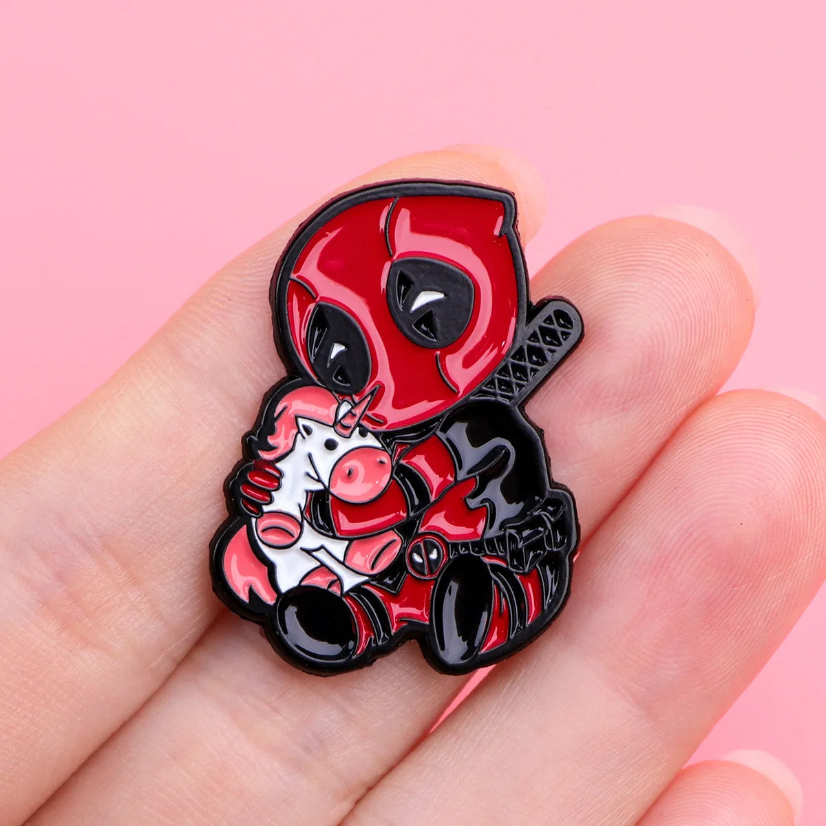 Cartoon Stitch Pin Movie Deadpool Hero Brooches for Women Men Lapel Pins Badges Clothes Accessories Cosplay Jewelry Fans Gifts