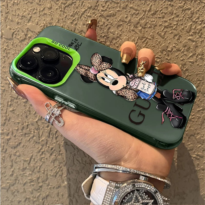Cartoon Mickey Minnie Case for Xiaomi Mi 14T 13T 12T Pro For Xiaomi 14 13 12 11 Ultra Lite 5G NE 10 12X 12S 11i 11X Pro Cover