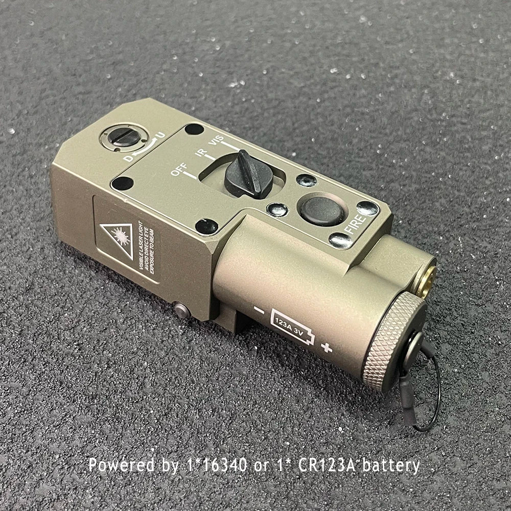 CQBL 1 Tactical Laser Sight Infrared Laser IR Aim Pointer Indicator w/ Remote Pressure Switch Fit 20mm Rail