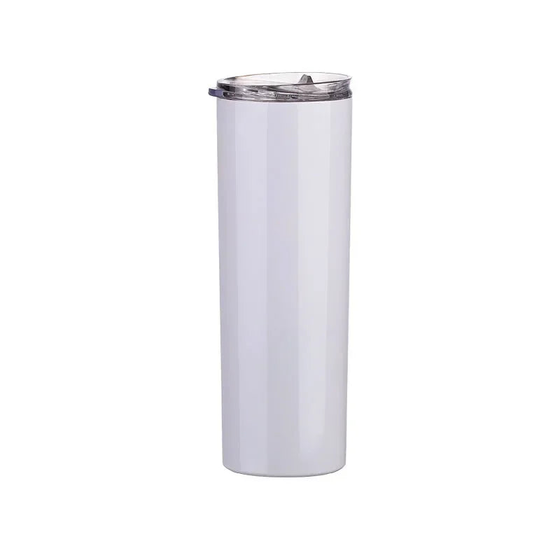 Skinny Tumbler 20oz Travel Mug Sublimation Vacuum Insulated Double Wall Stainless Steel Coffee Tumbler Cup