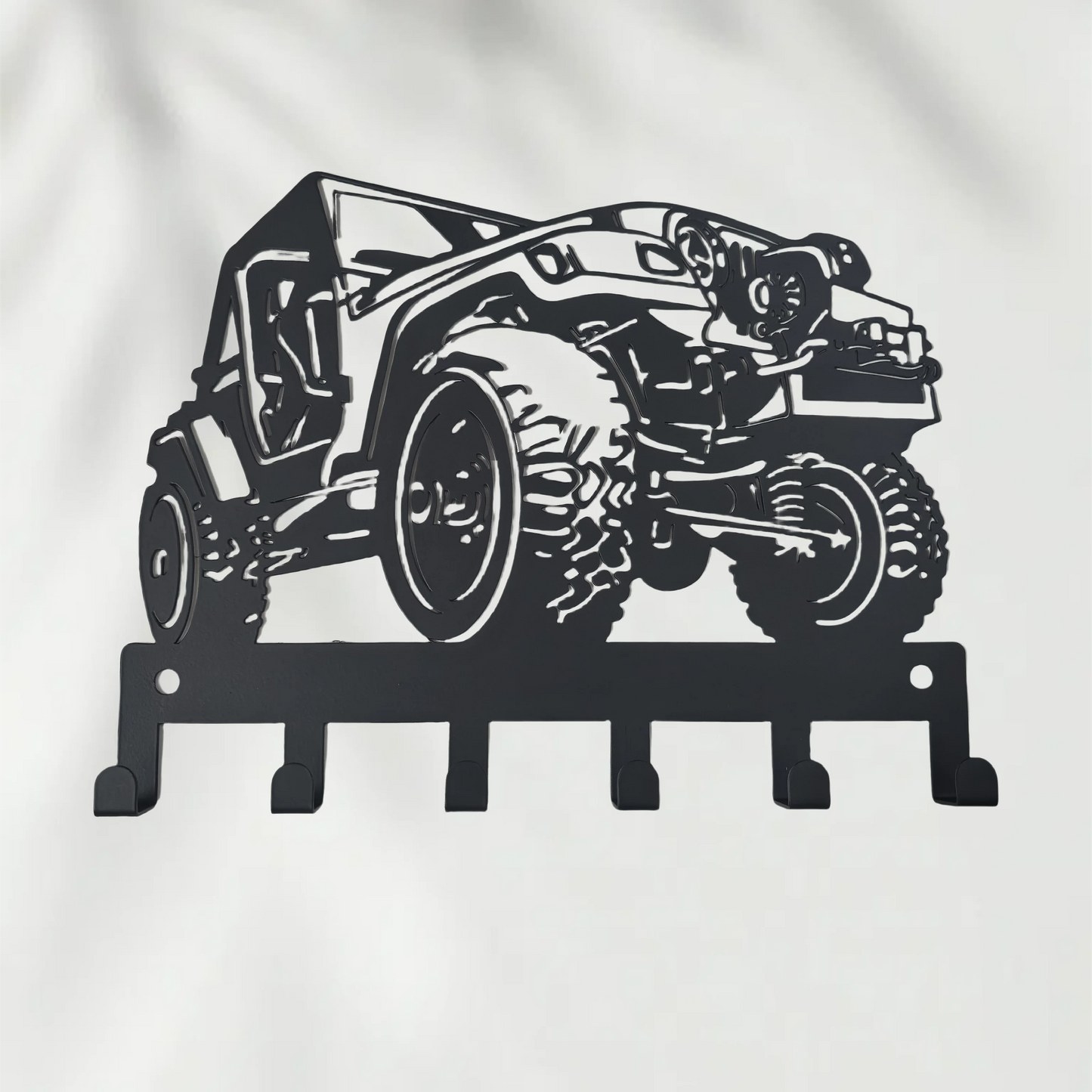 Car Keychain Wall Mounted，Easy to Install，Key Hook，Features a durable coating，Suitable for home organization and decoration