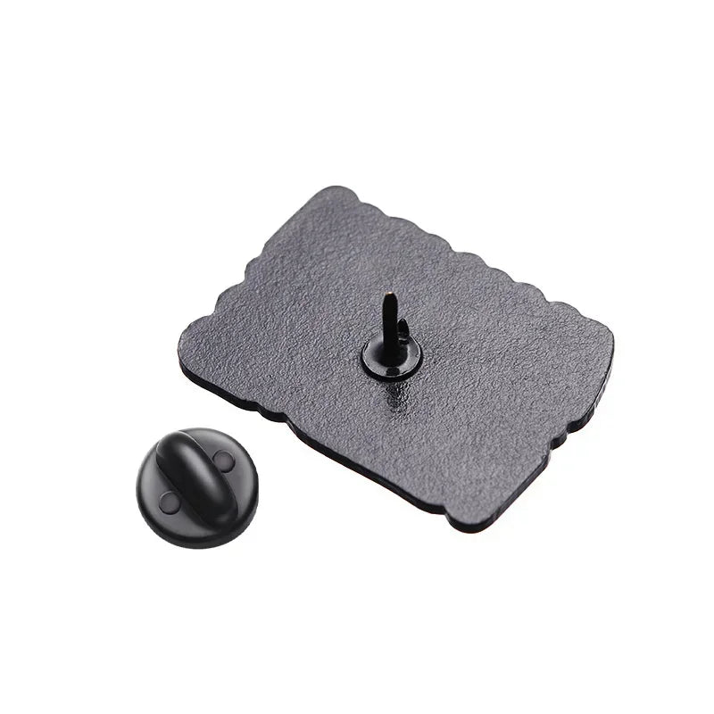 Cartoon Punk Pin Games Console Shape Tape Enamel Pins Funny Creative Energy Brooches Lapel Badge Clothing BackpackShirt  Jewelry