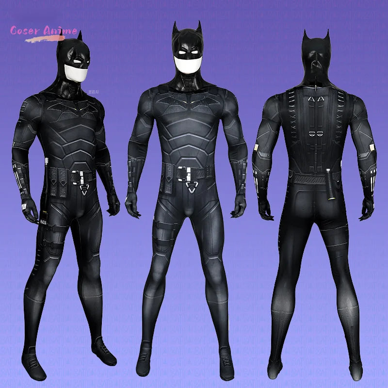 Anime Detective Comics Batman Cosplay Costume Uniform Halloween Carnival Party Christmas Play Role Clothes Clothing