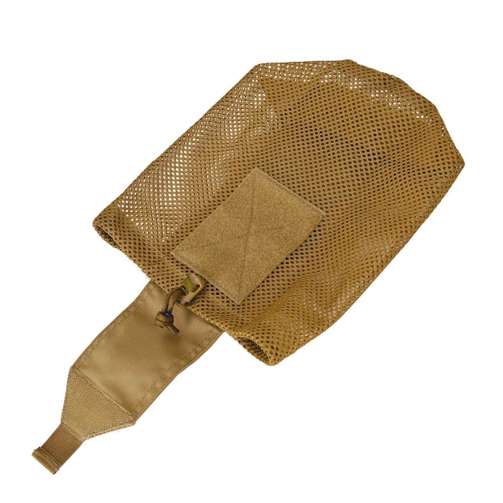 New Tactifans Roll-Up Mag Mesh Dump Pouch Magazine Mini Foldable Net Pocket EDC Tactical Outdoor Sport Hunting Bags 5OOD Nylon