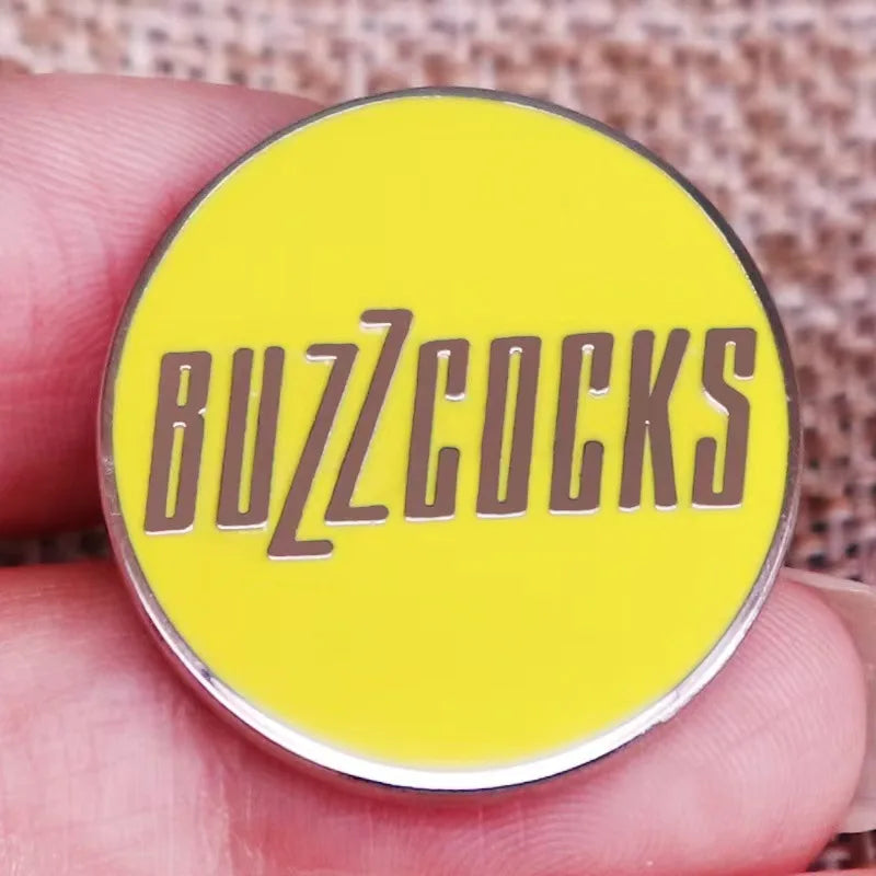 Pop Rock Band Pin Music Album Song Lyrics Brooch Punk Badge Fan Friend Collection Medal Clothing Accessories Wholesale