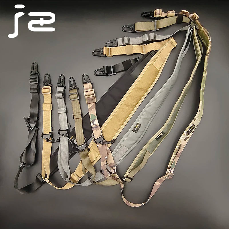 Tactical  Rifle Sling Slingster Multi-Functional Modular Strap Removable 2 Point / 1 Point 2.25" Padded Hunting  Accessories