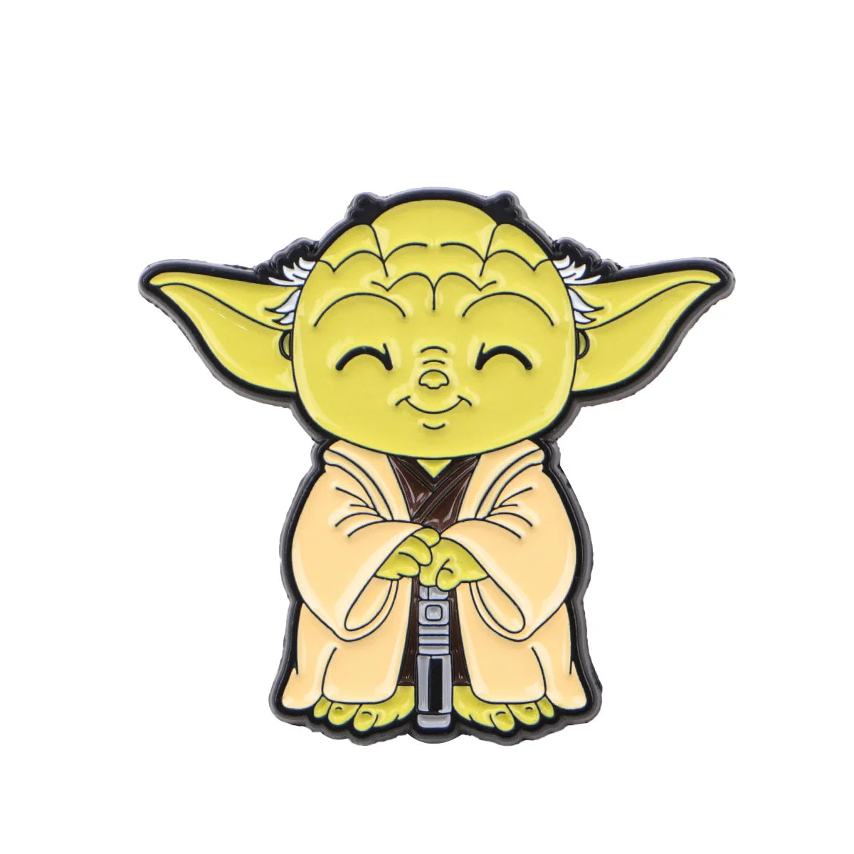 Cool Movie Fighter Enamel Pin Laser Sword Lapel Pin Badge Pins Hats Clothes Backpacks Decoration Jewelry Accessories Kids Gifts