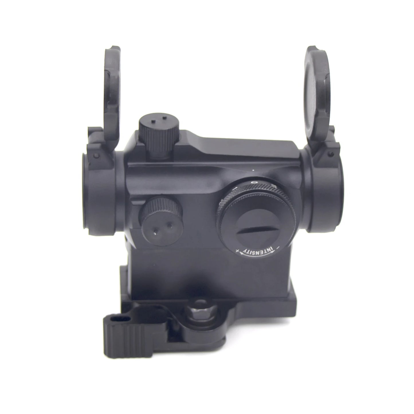 Tactical 1x20mm Reflex Red Dot Sight Riflescope with Free Mount Rails Optic - Blackout Rear Sight for Shield Handguns