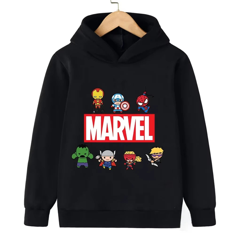 Super hero Spider Man sports hoodie sweatshirt autumn/winter men's fashion trend Marvel new item