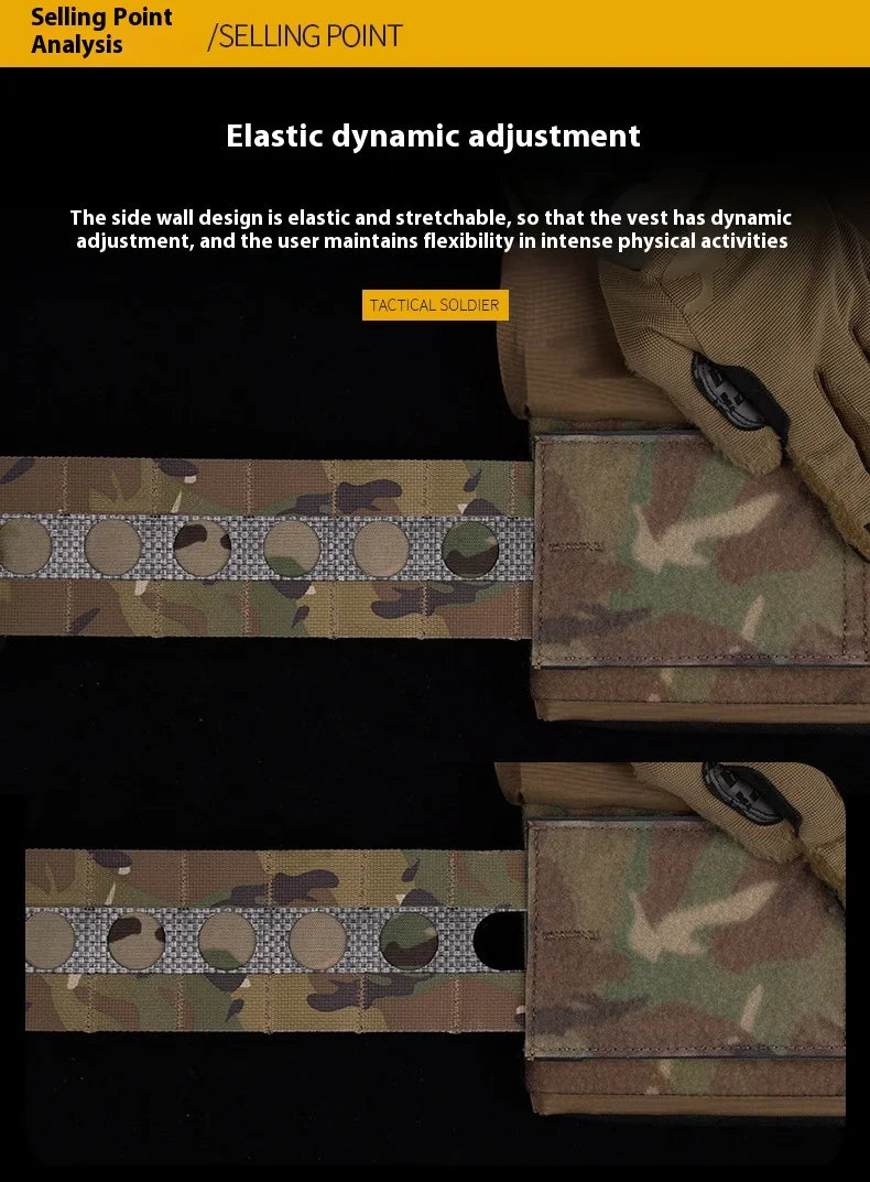 Tactical Soldier Remake Pharaoh FCPC Cosplay V5 Tactical Tank Top High Modular Lightweight Multi functional Quick Detachment