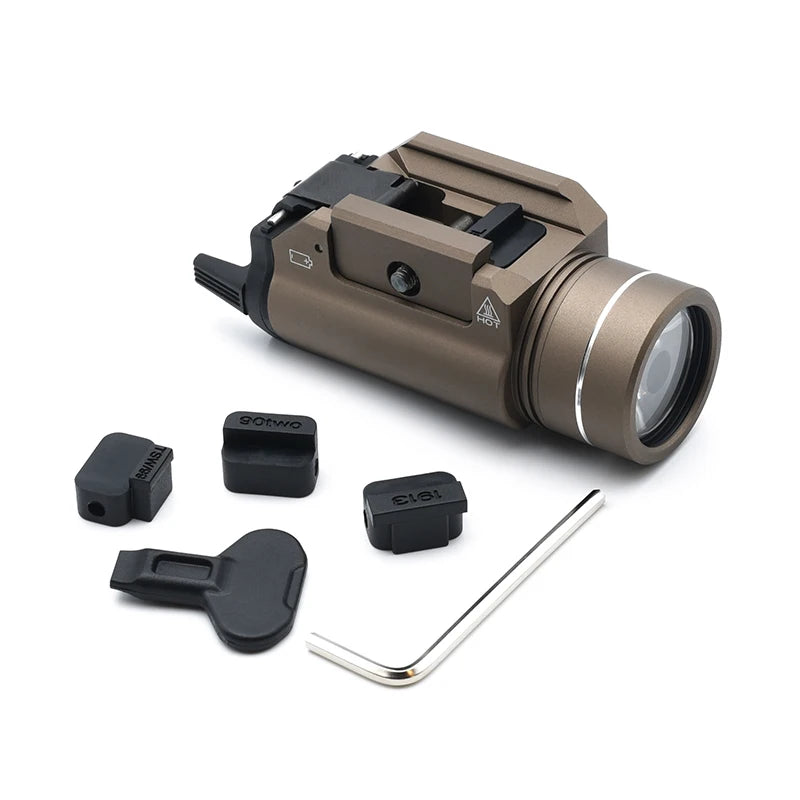 TRL-1HL 1000 Lumens Tactical Gun Light Design with Adjustable Brightness, Ergonomic Grip, and Secure