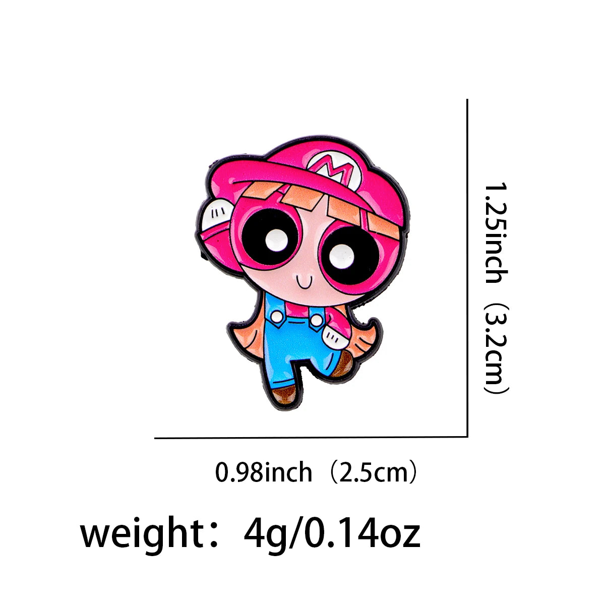 Cool Pink Cartoon Girls Women Brooches on Clothes Lapel Pins for Backpack Decorative Enamel Pin Bags Badges Jewelry Accessories