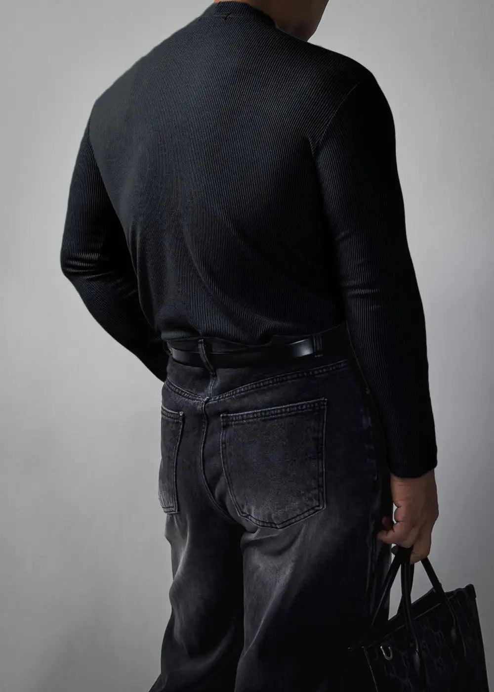 Fitness T-shirt Men's Clothes Spring Autumn Training Suit Threaded Turtleneck Slim Fit Sports Quick Dry Breathable Long Sleeves