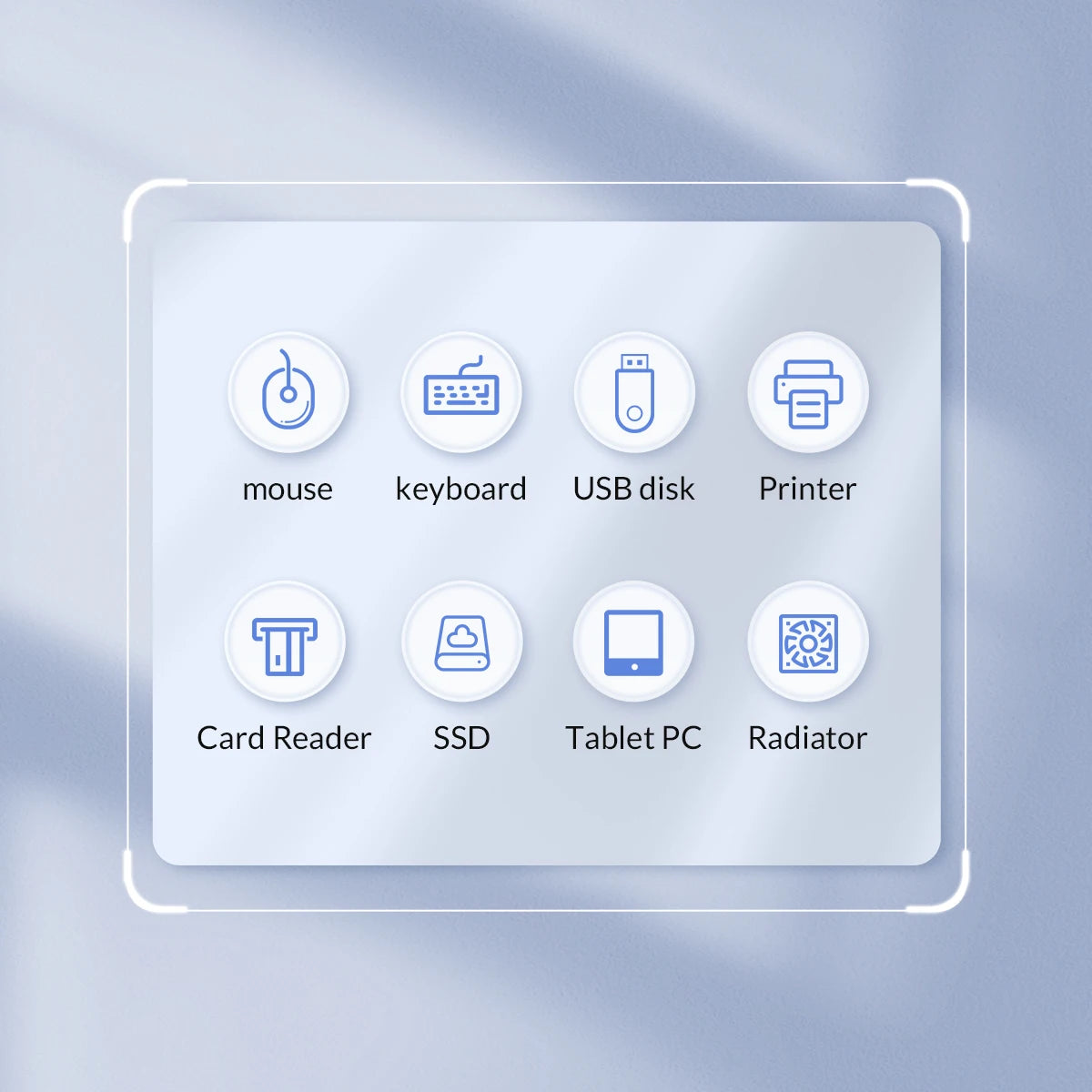 ORICO USB C To Usb Adapter USB 3.0 Splitter 3-port HUB Hub Docking Station Converter Otg Adapter Computer Accessories USB HUB