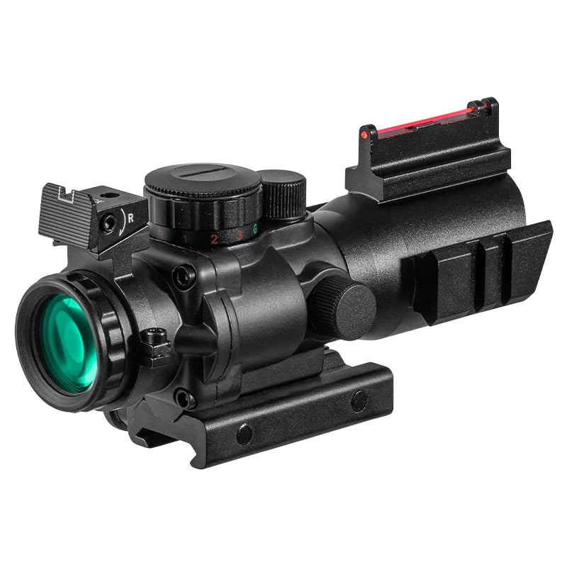 4x32 Riflescope 20mm Dovetail Reflex Optics Scope Tactical Sight For Hunting Gun Rifle Airsoft Sniper Magnifier Air Soft