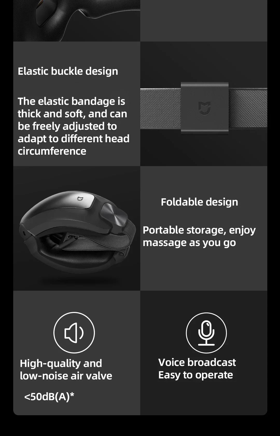 Xiaomi Mijia Smart Eye Massager Hot Compress Zone Massage Relieve Fatigue Eye Care Instrument Work With Mi Home App