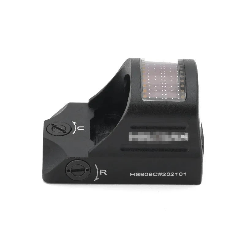 Tactical 507C Holosan Solar Power Red Dot Sight Mini Reflex with 20mm Glock Rex Mount Rail for Outdoor Pistol Hunting