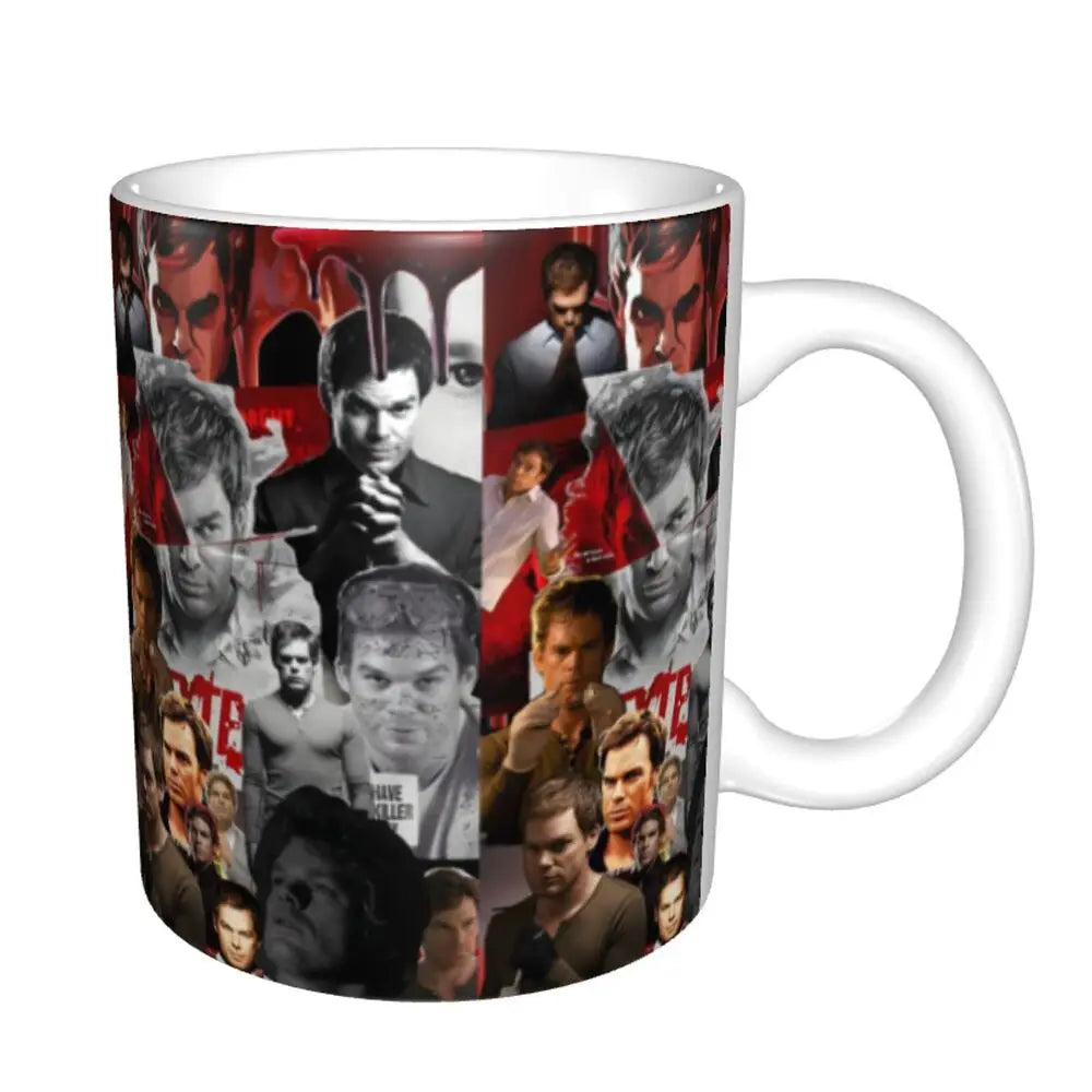 Customized Dexter Morgan Mugs DIY Movie Ceramic Milk Tea Coffee Cup