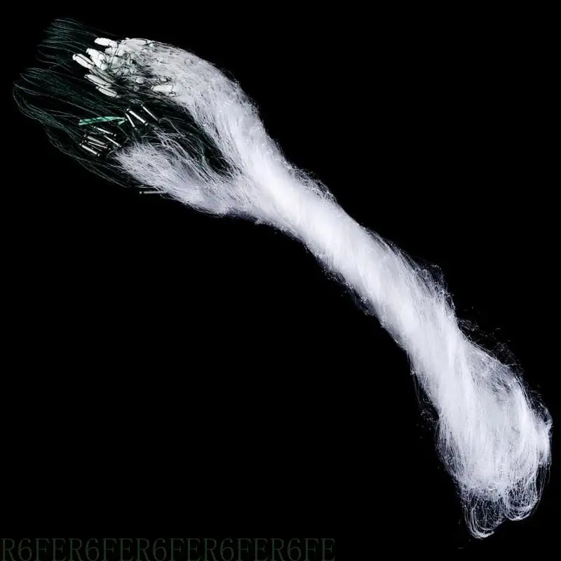 652F Fishing Net 8m Single Layer Monofilament Fishing Gill Net for w/ Floats Fishing Mesh Trap Net Netting Tackle Out