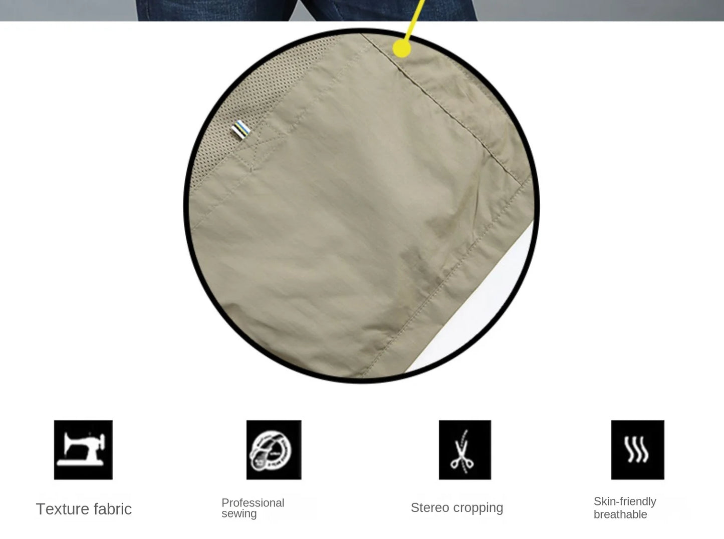 Tactical Vest For Men Golf Hunting Large Size Men's Camping Sleeveless Jacket Multi-pocket Work Padded Luxury MAN Clothing Denim