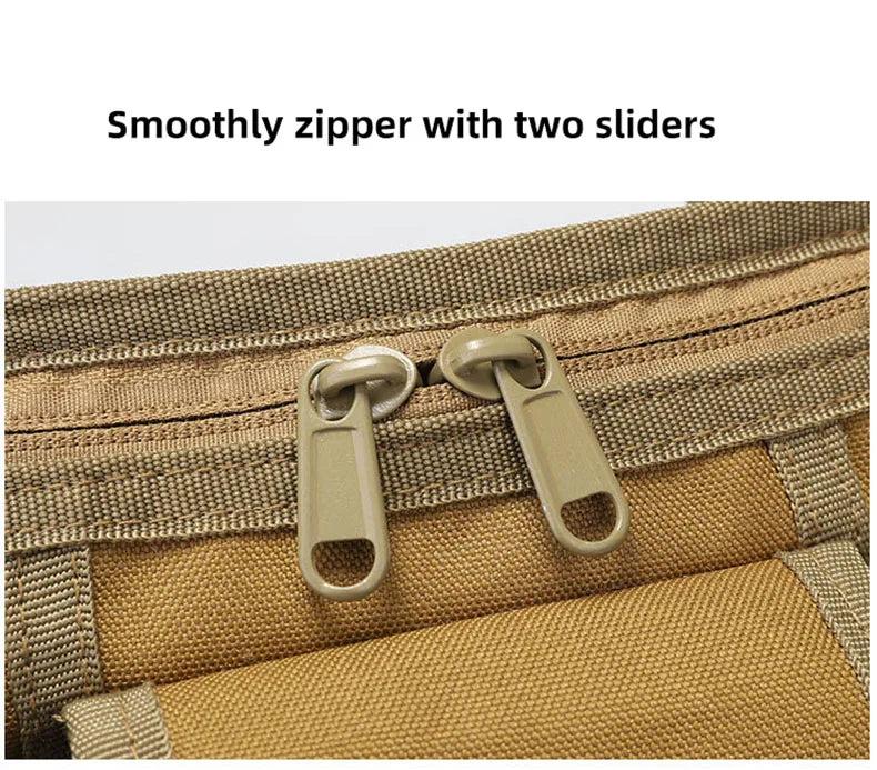 Men's Fishing Chest Bag Tactical Molle Lures Waist Pack Outdoor Hiking Climbing Backpack Large Sports Hunting Vest Fanny Pack