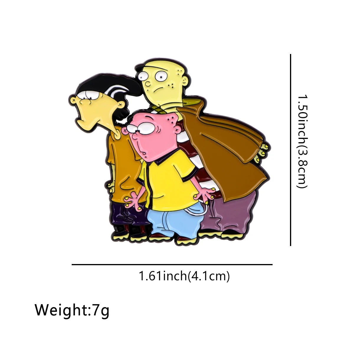 Funny Cartoon Boys  Lapel Pins for Backpacks Soft Enamel Pin Children Brooch for Clothes Badges Accessories Jewelry Gift