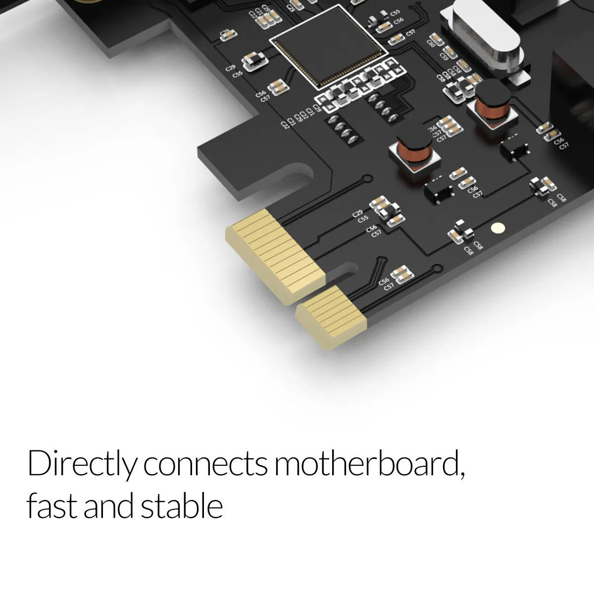 ORICO PCI Express Expansion Card USB 3.0 PCI-E 2 Port 15 Pin SATA to Big 4 Pin Interface 5 Gbps Speed For Computer Components