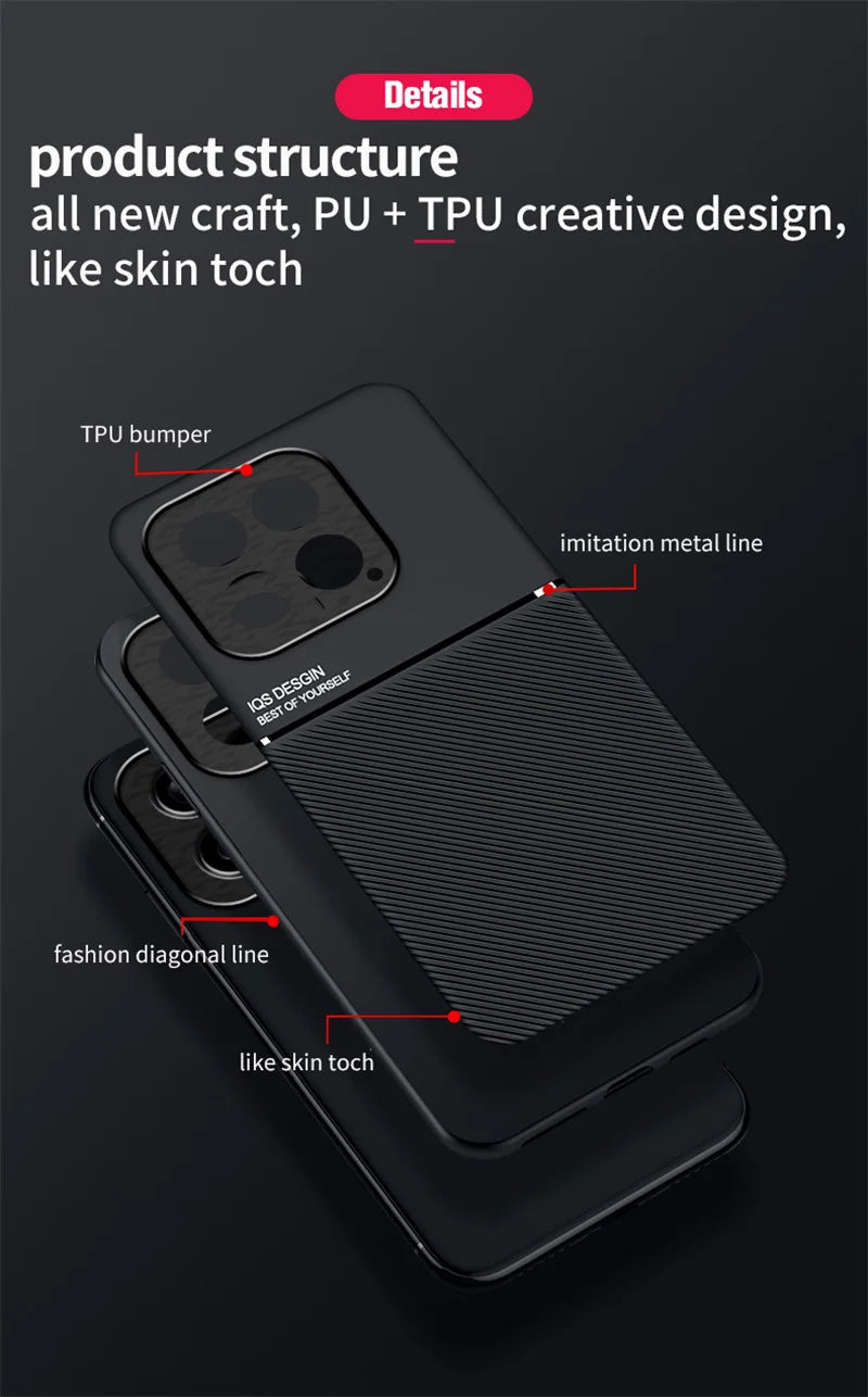 Rugged Non-Slip Case for Xiaomi 15T 14T 14 Ultra 13T Pro 13 Lite 12 12T 11T Cover With Car Magnetic Holder Coque Fundas Capa
