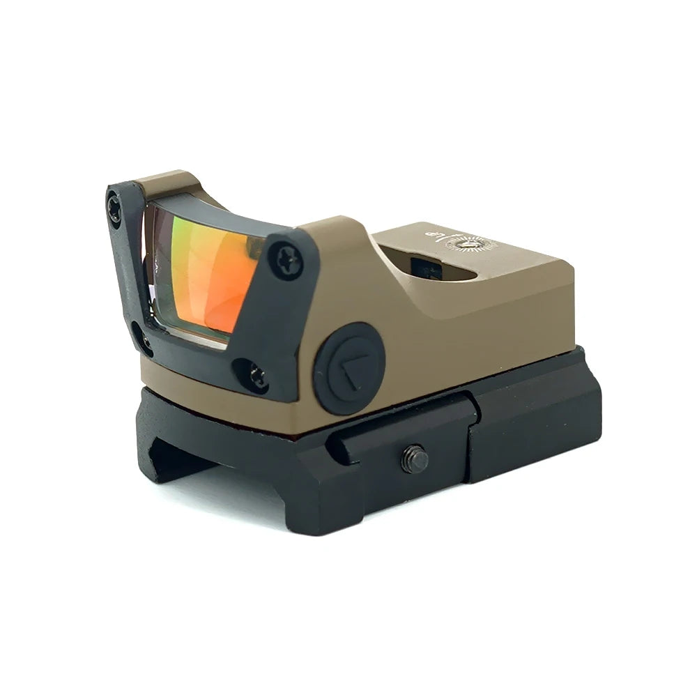 M1 Open 3MOA Green Or Red Dots Sight With Full Original Marking Tactical Airsoft Optics With 20mm Rail And universal mount