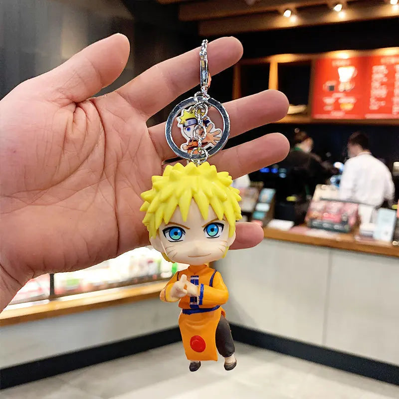 Anime Keychain Cute Car Keychains For Men Women Keyring Pendant Keys Holder Accessories Backpack Pendant Tank Best Friends Gift