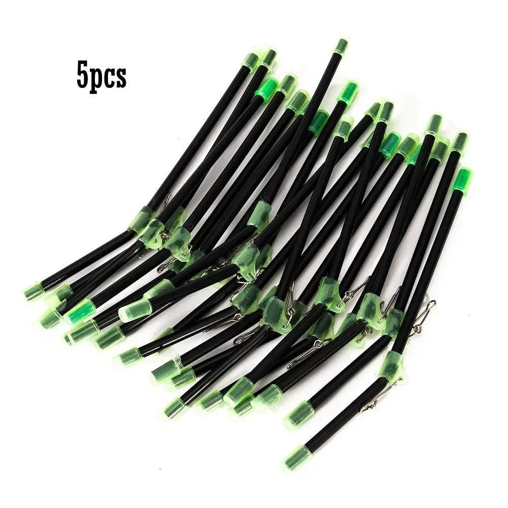 5/20pcs Feeder Fishing Anti Tangle Luminous Anti Tangle With Snaps Tube Balance Connector Sea Fishing Tackle Pesca