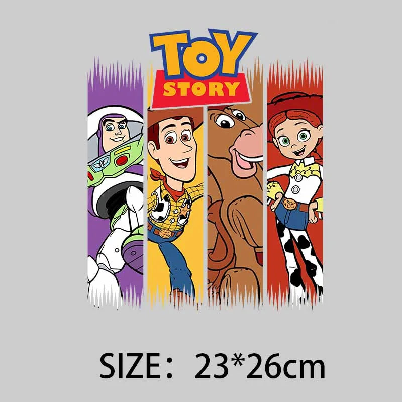 "You've got a Friend in me" TOY Story heat transfer sticker for clothes Wash - resistant Decals  DIY Decoration