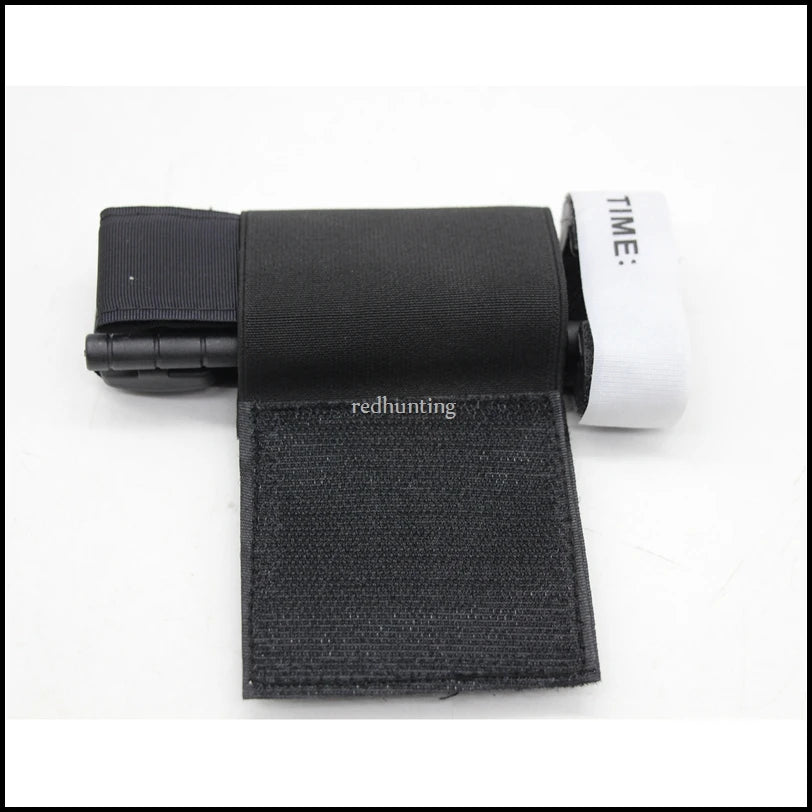 Tourniquet Holder with Hook & Loop Hunting Combat Elastic First Aid Pouch Outdoor Emegency Medical Pouch for JPC Vest