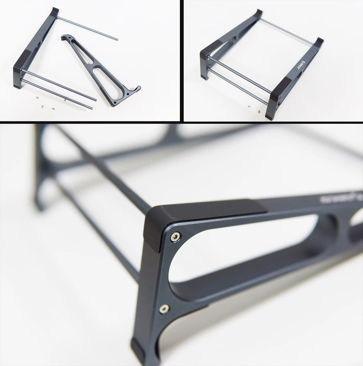 ORICO Laptop Stand for 13-17.4 Inch Macbook Air Pro Foldable Aluminum Vertical Notebook Stand Support Macbook Tablet Phone Stand