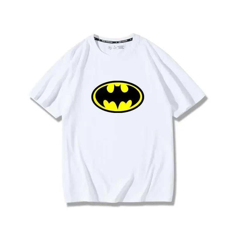 BeastKingdom Batman Superman Wonder Woman The Flash Cartoon Anime Peripheral T-shirt Creative Summer Loose Casual Short Sleeve