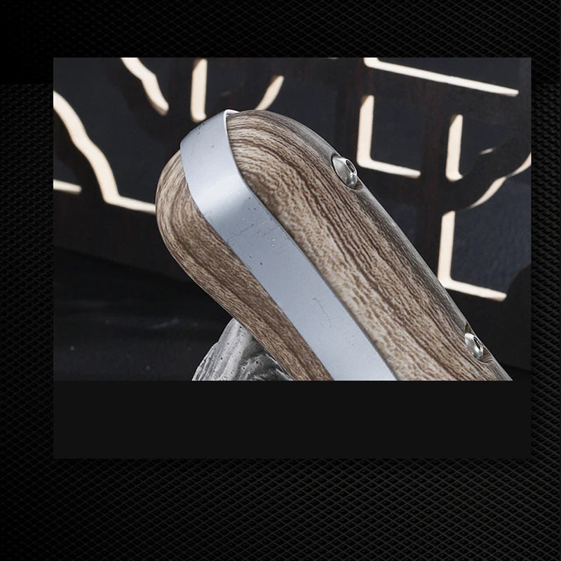 Shooting Slingshot Hunting Slingshot Alloy Slingshot Wood Grain Outdoor Hunting Supplies Precision Hand Tool