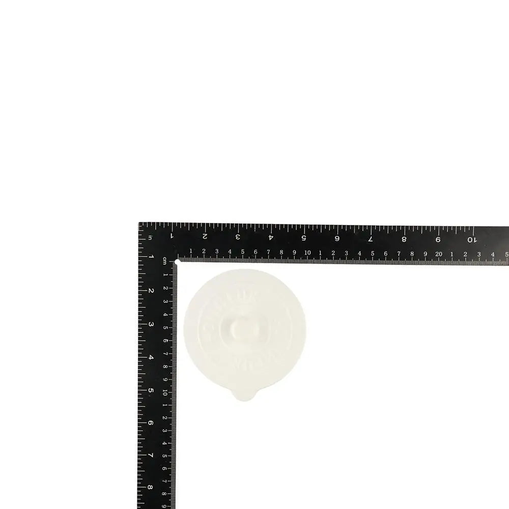 Mugs Lid With Convex Handle Silicone Glass Cup Cover Dustproof Heat-Resistant Cup Lid Universal Round Mug Sealed Cap Pantry