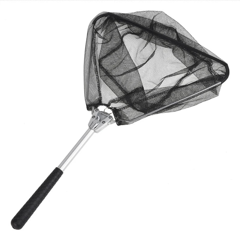 Portable Retractable Fishing Net Telescoping Foldable Landing Net Pole Folding Landing Net For Fly Fishing High Quality Durable