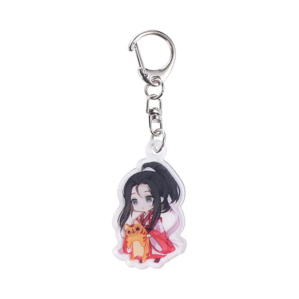 Mo Dao Zu Shi Mo Dao Zu Shi Keychain Wei Wuxian Anime BL Anime Acrylic Keyring Lan Wangji Cartoon
