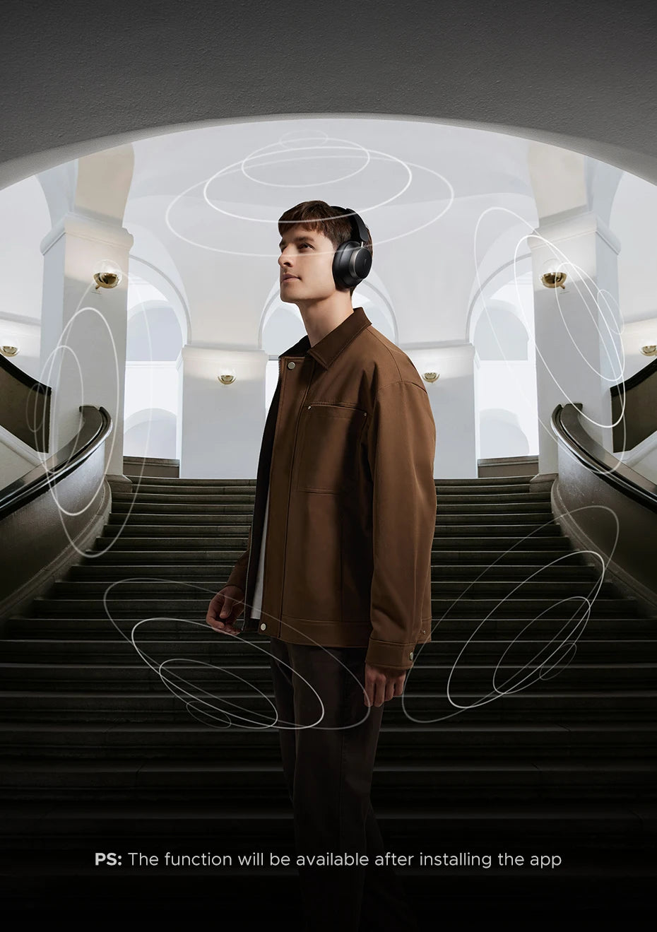 UGREEN Studio Pro 48dB ANC Wireless Headphones Over Ear Bluetooth Earphones Active Noise Cancellation Hi-Res LDAC 120h Playtime