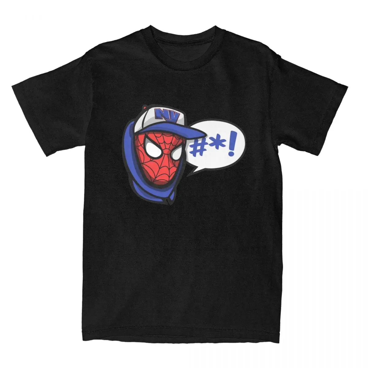 Men Women Superhero Spider Man Shirt Merch 100% Cotton T-shirt Clothing Novelty Tee Shirt Summer