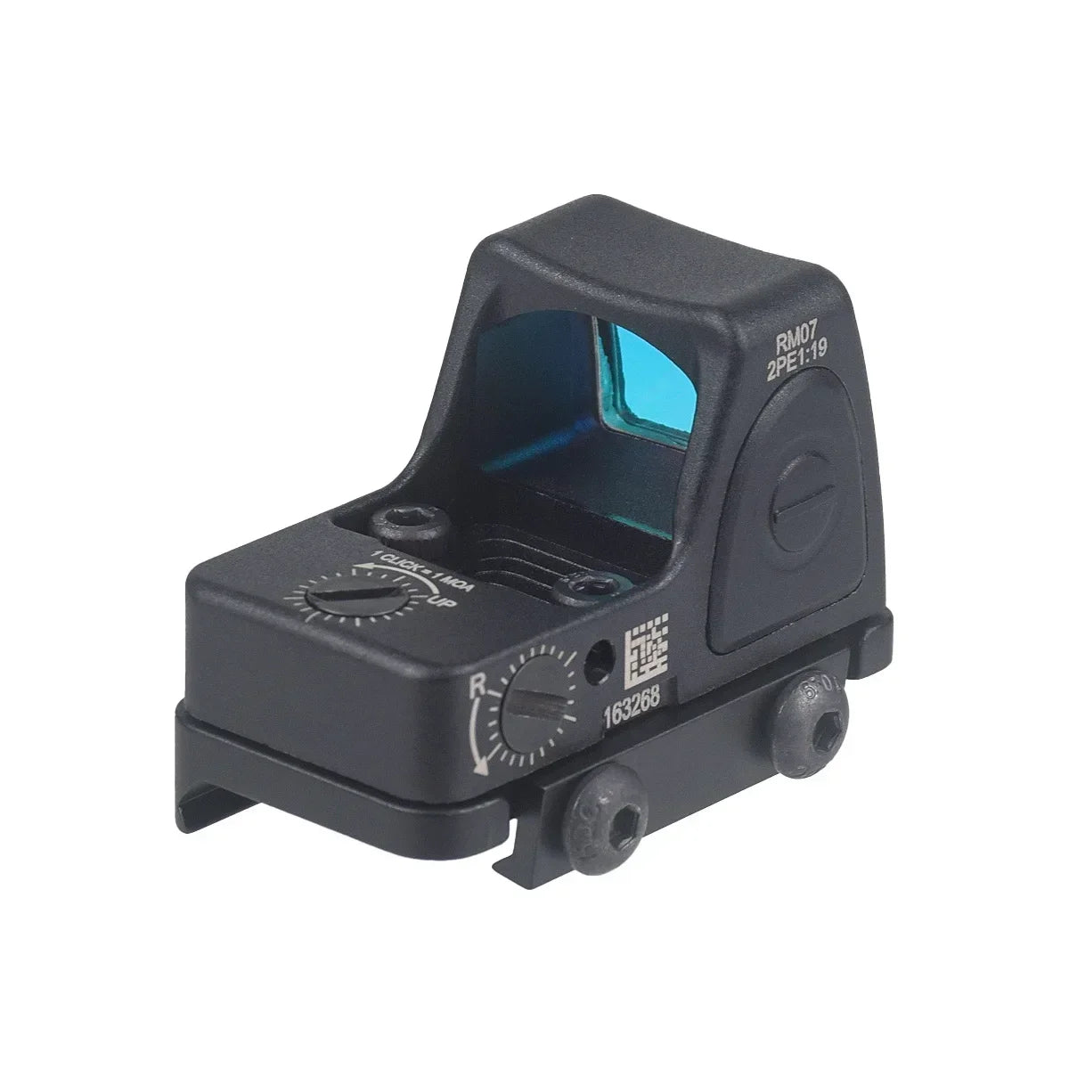 Tactical Red Dot Sight Tactical Reflex Sight Pistol Optics Riflescope G19 G43X Mos M&P Shield 20mm Rail Collimator Sight