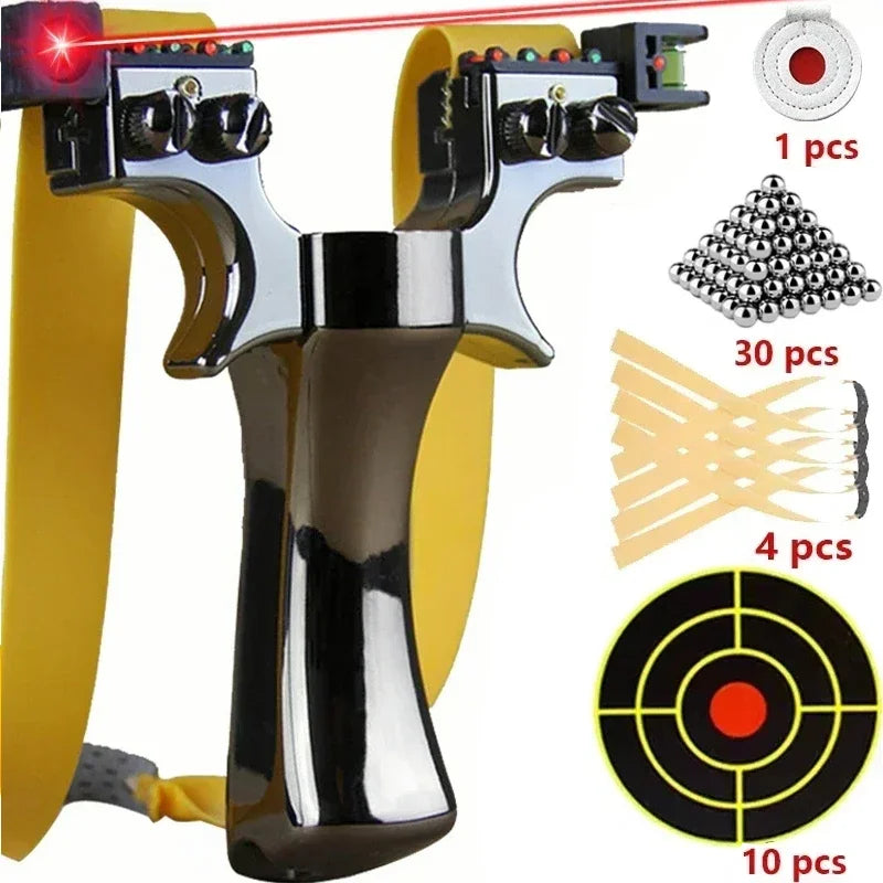 Outdoor Hunting Slingshot Self Defense Sports High Precision Sling Big Powerful Professional Hunting Slingshots Shot