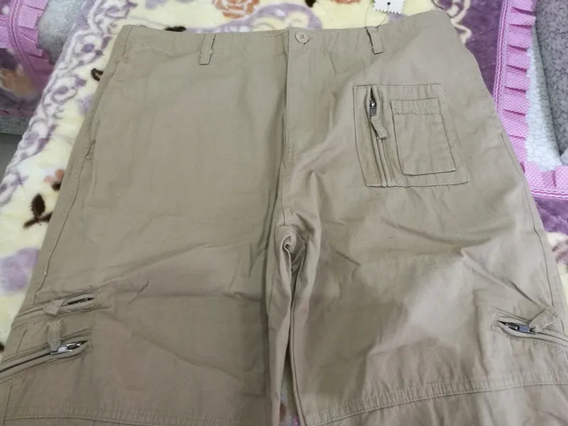 Tactical Cargo Pants 100% Cotton Work Pants Airborne Vintage Air Assault Multi Pockets Joggers Trousers Embroidered Streetwear