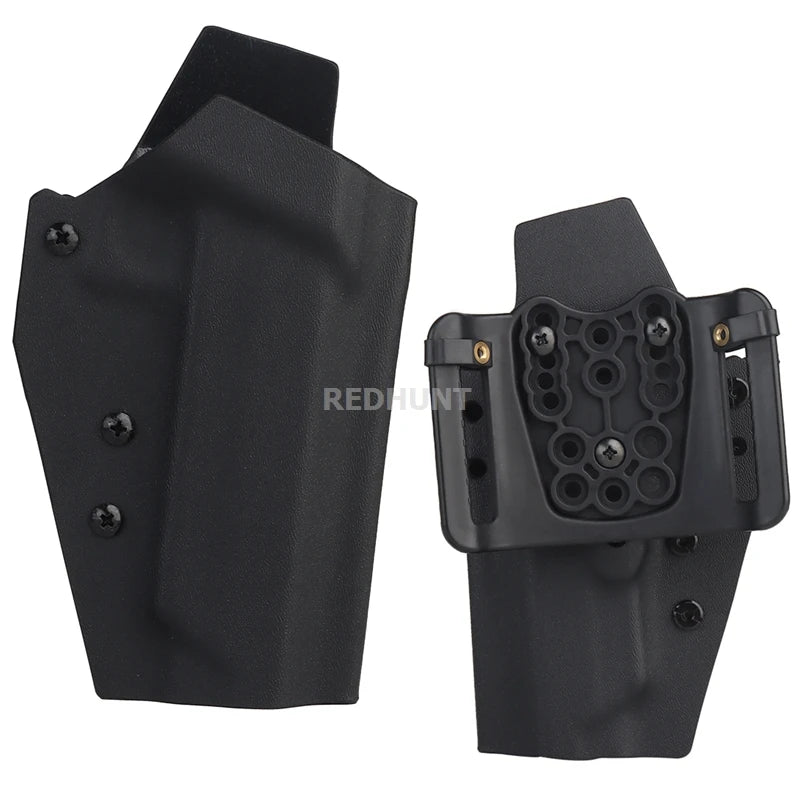 Hunting Gun Holster Kydex Pistol Case Light TLR-1 X400 X300 XC1 Bearing Waist Gun Bag for G17/19/19X/45/43/43X/20/29