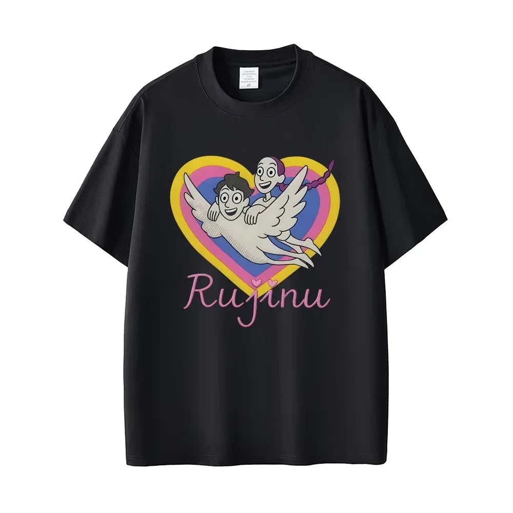 Movie KPop Demon Hunters T-shirt Rumi Mira Zoey T Shirts Saja Boys Tshirt Derpy Tiger T-shirts Men Women Fashion Casual T Shirt