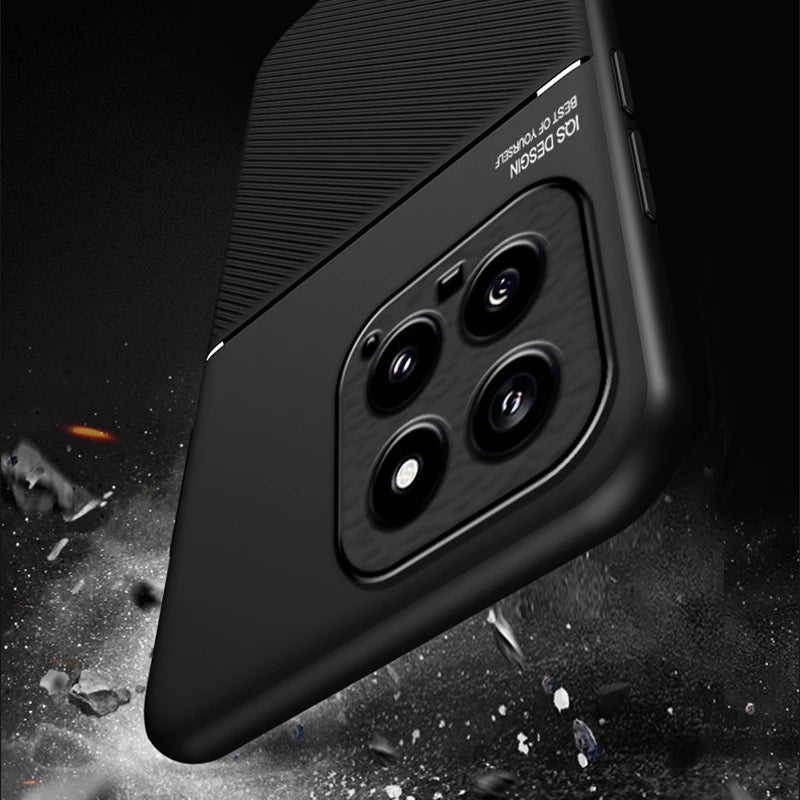 Rugged Non-Slip Case for Xiaomi 15T 14T 14 Ultra 13T Pro 13 Lite 12 12T 11T Cover With Car Magnetic Holder Coque Fundas Capa