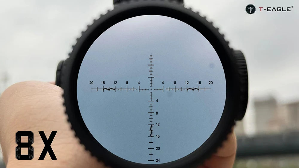 T-EAGLE ZS 3-12x44 FFP IR Rifle Scope Spotting Tactical Riflescope Strong Shockproof Air Gun Sight Hunting Optic Airsoft lunete