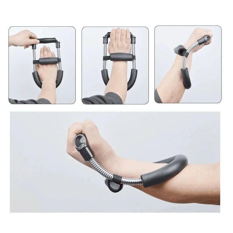 Adjustable Forearm and Wrist Strength Trainer Grip Exercise Equipment Compact Portable Fitness Gear for Arm Muscle Building
