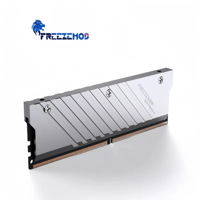 FREEZEMOD computer water cooler memory aluminum heat sink DDR5 memory vest. computer components , cooler ,2pcs/set .MEO-PM0AB-F